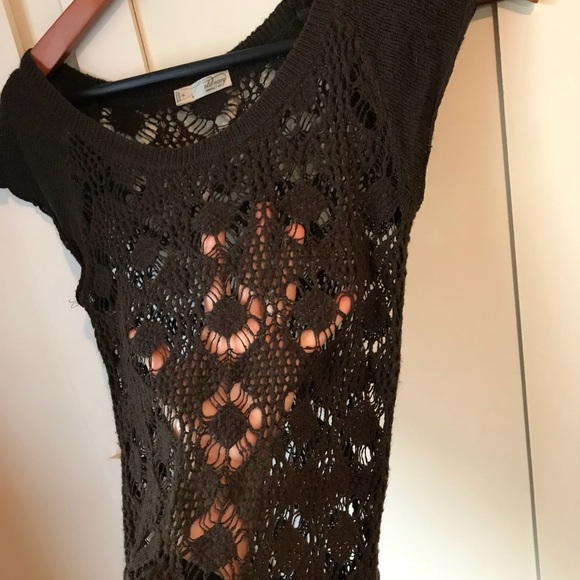 Brown Thin-knit sweater shirt by Old Navy - Picture 3 of 5